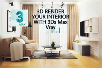 design 3d interior in 3ds max