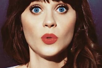impersonate Zooey Deschanel any video msg