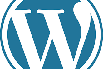 develop blog website using wordpress