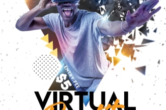 design cool party flyers for you