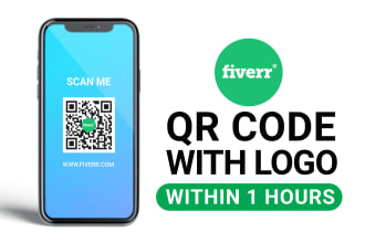create special qr code design with your logo