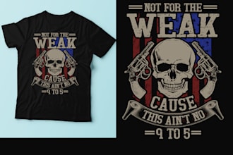 do US military t shirt design