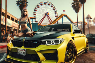create an ai image of your car in gta 6