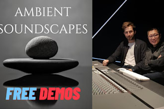 create atmospheric soundscapes or ambient meditation music