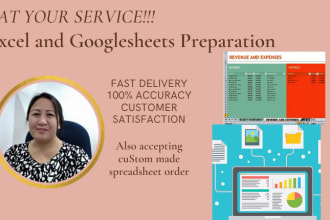 record your monthly sales and expenses in excel spreadsheet