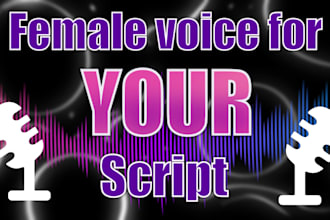 record voice lines for games, animation, or narration