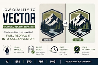 vectorize logo, vector tracing, convert image to vector file