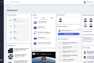 create an intranet system for your community or organization