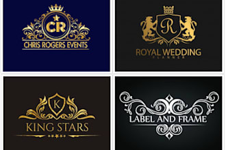 design modern elegant luxury brand logo