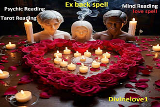 do a psychic reading and a love spell on your lover or ex