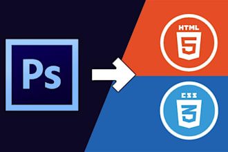 convert psd to HTML