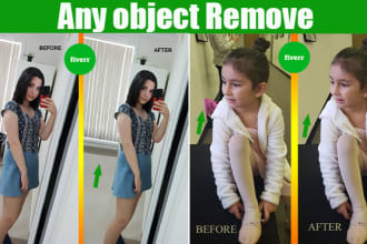remove any object or people from photo background quickly