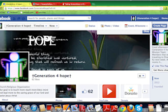 make an awesome facebook fan page