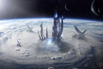 do sci fi ciberpunk concept art for games and films