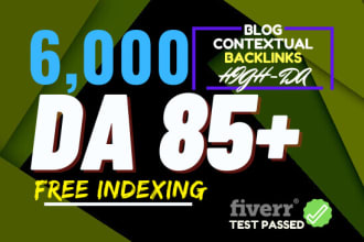 build dofollow backlinks SEO service high da quality links for google ranking