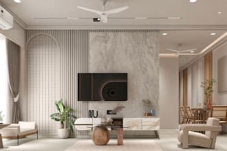 design a buildings exterior and interior very perfectly