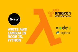 write AWS lambda function in nodejs and python