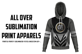create all over sublimation print design for printful and pod