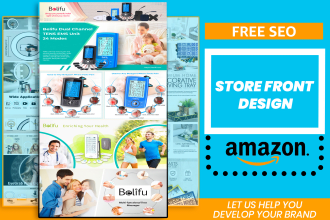 design an attractive amazon storefront for your brand