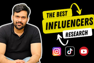 find the best instagram tiktok youtube influencers for influencer marketing