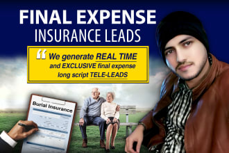 generate final expense life insurance exclusive leads