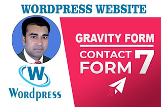 fix or create a contact form,cf7, gravity form