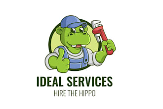 design unique plumbing company logo for you