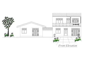 draw architectural 2d drawings floor plan using auto cad