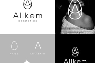 design monogram initial fashion logo