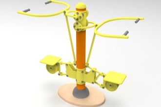 make 2d drawing 3d design and 3d printable parts in solidworks