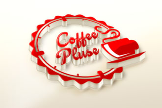 create beautiful coffee shop logo