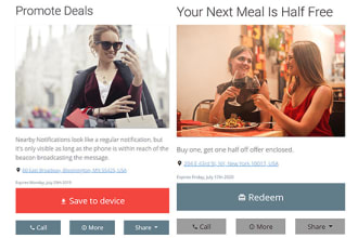 provide a customer loyalty stamp and coupon system
