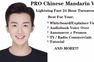 record pro young and dynamic chinese mandarin male voice today