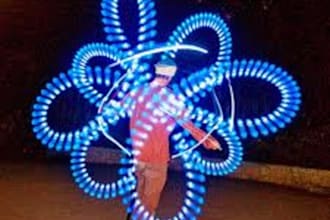 send you a video of me spinning poi to whatever song you like
