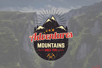 do retro vintage logo
