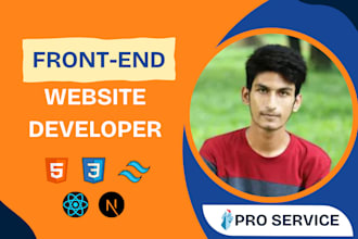 frontend web app developer for react nextjs angular landing pages