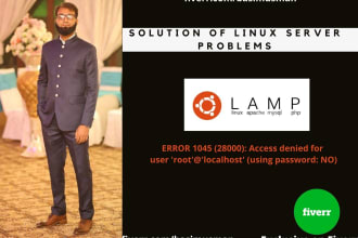 fix any kind of linux server issue