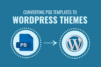 convert PSD to wordpress responsive