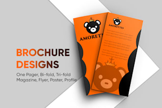 create professional brochure designs