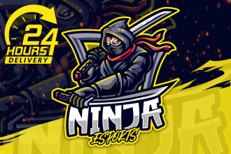 do mascot logo for esports, gaming, sports, and twitch