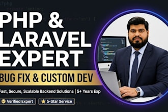 fix PHP bugs, errors, custom script issues, and API integration