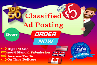 do classified ad posting on top usa, uk, canada ad sites