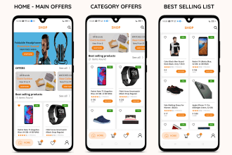 make an ecommerce app in flutter