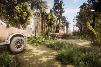make 3d game environment and level design, lopoly props and asset for unity 3d