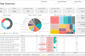 create power bi reports and dashboard with the best visualization