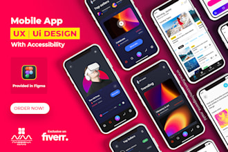 design mobile app UI UX
