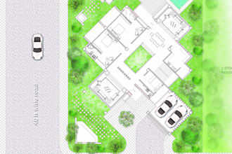 render site plans, master plan, sections and elevations