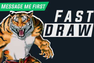 make a professional concept art or illustration