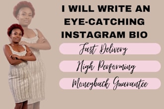 write you an attractive instagram bio