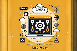 automate web scraping with puppeteer on AWS lambda serverless browser automation